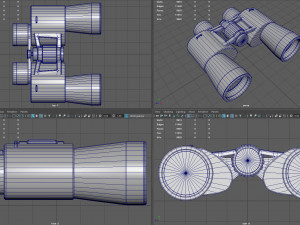 Binoculars Modelo 3D