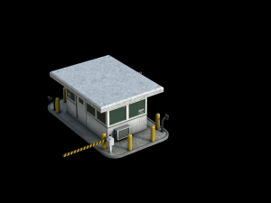 Guard Shack 3D Model