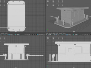 Guard Shack 3D Model