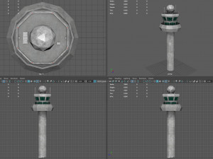 Airport Tower 3D Model