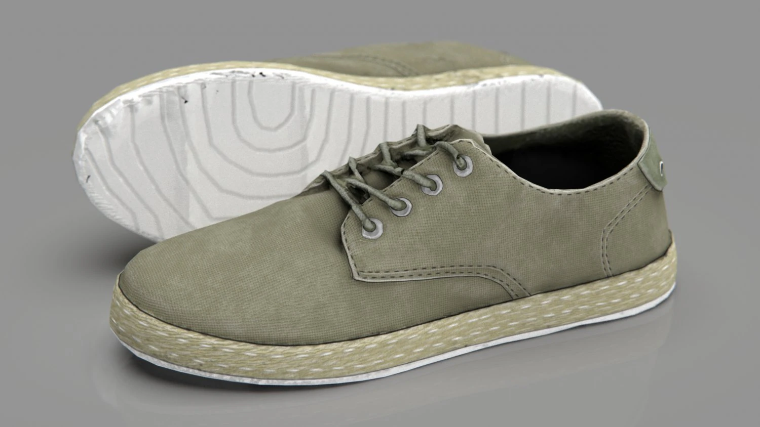 Summer Shoes 3D Model .c4d .max .obj .3ds .fbx .stl .blend
