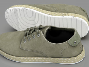 Summer Shoes 3D Model