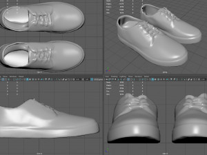 Summer Shoes 3D Model