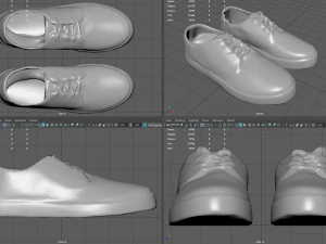 Summer Shoes 3D Model