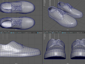 Summer Shoes 3D Model
