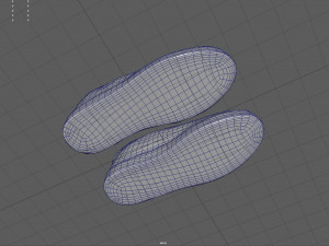 Summer Shoes 3D Model