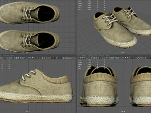 Summer Shoes 2 3D Model