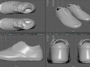 Summer Shoes 2 3D Model