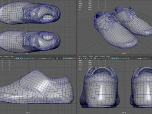 Summer Shoes 2 3D Model
