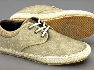 Summer Shoes 2 3D Model