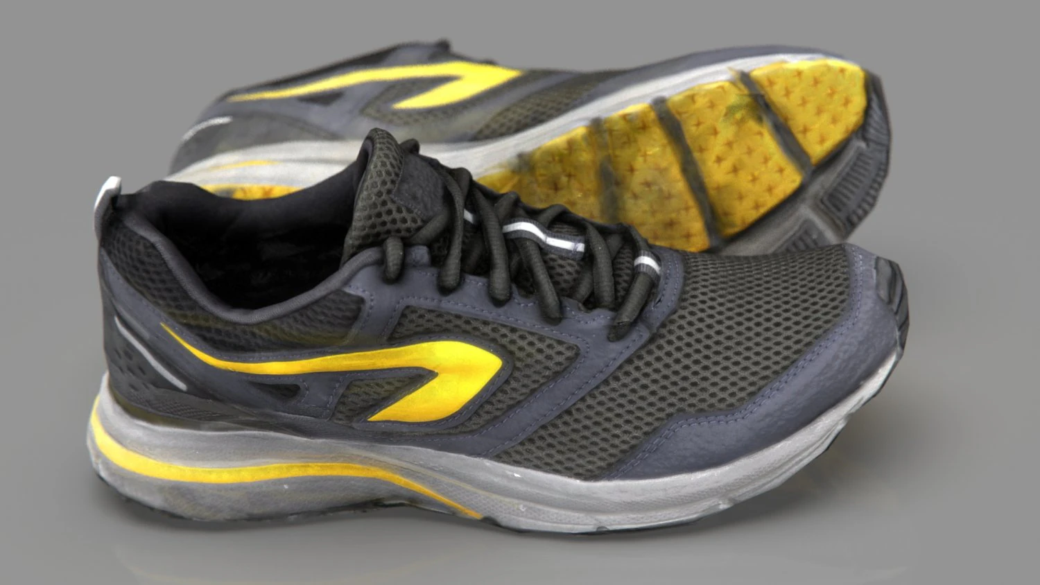 Sneakers 14 3D Model .c4d .max .obj .3ds .fbx .stl .blend 