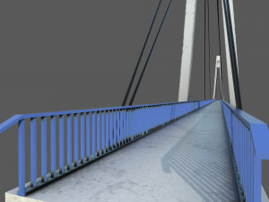 Footbridge Modello 3D