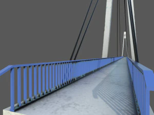 Footbridge 3D Model