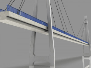 Footbridge Modello 3D