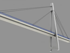 Footbridge 3D Model