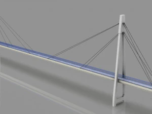 Footbridge 3D Model