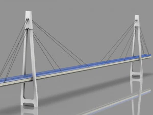 Footbridge 3D Model