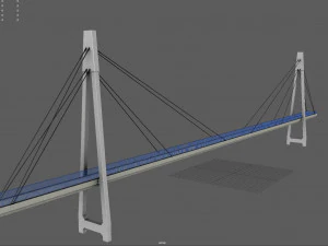 Footbridge 3D Model