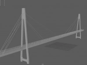 Footbridge 3D Model