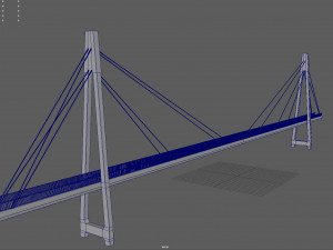 Footbridge Modello 3D