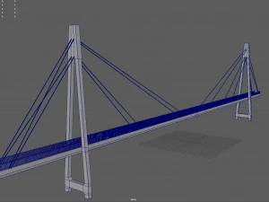 Footbridge 3D Model