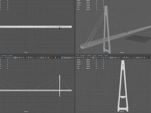 Footbridge 3D Model