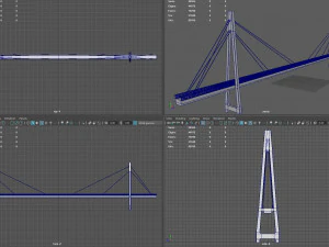 Footbridge 3D Model