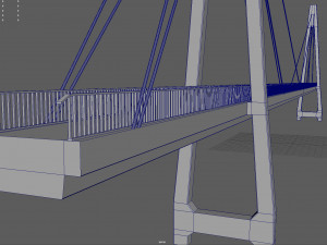 Footbridge Modello 3D