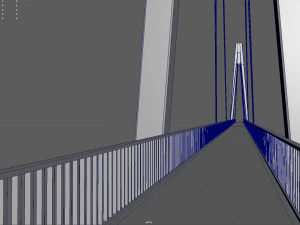 Footbridge 3D Model