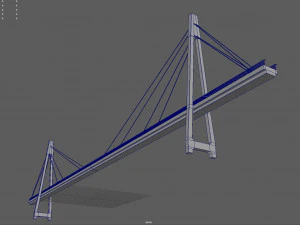 Footbridge 3D Model