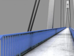 Footbridge 3D Model