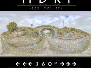 HDRI Railway Track CG Textures