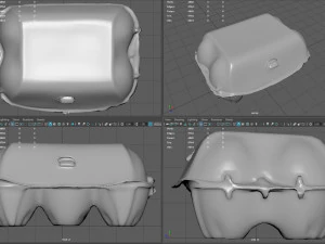 Egg Box 3D Model