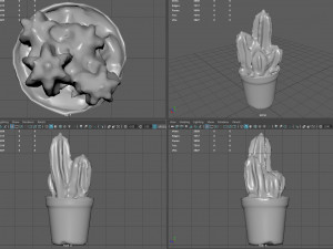 Cactus 3D 모델
