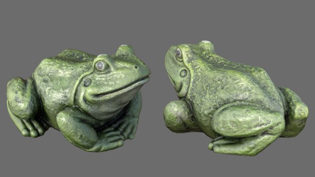 Toad 3D Model .c4d .max .obj .3ds .fbx .lwo .lw .lws