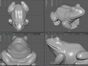 Kr&ouml;te 3D Modell