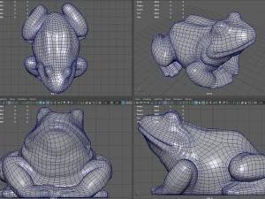 Kr&ouml;te 3D Modell