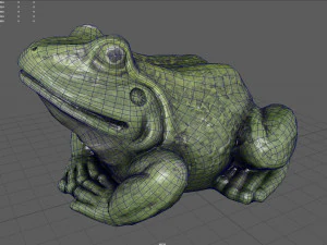 Kr&ouml;te 3D Modell