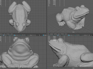 Toad for 3d print 3D 프린트 모델