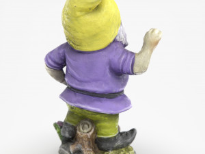 Garden Gnome 7 3D Модель