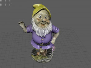 Garden Gnome 7 3D Модель