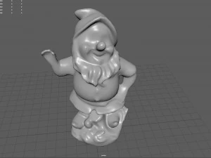 Garden Gnome 7 3D Model