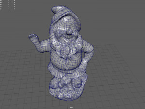 Garden Gnome 7 3D Модель