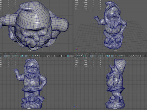 Garden Gnome 7 3D Модель