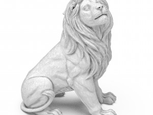 Lion Statue for 3d print 3D Print Model