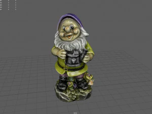 Garden Gnome 8 3D Model