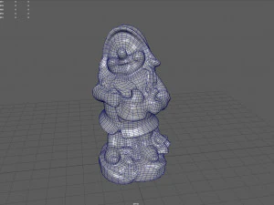Garden Gnome 8 3D Model