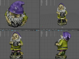 Garden Gnome 8 3D Model