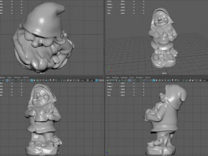 Garden Gnome 8 3D Model