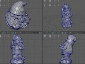 Garden Gnome 8 3D Model